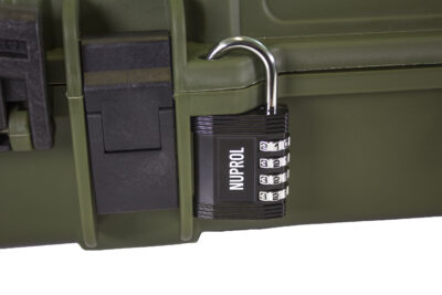 NUPROL Heavy Duty Case Combination Lock, Large - Black - obrazek 2