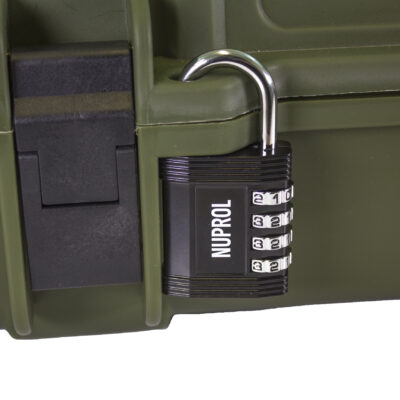 Alternative view of NUPROL Heavy Duty Case Combination Lock, Large - Black