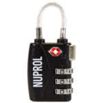 NUPROL Pistol Small Hard Case TSA Lock - Black
