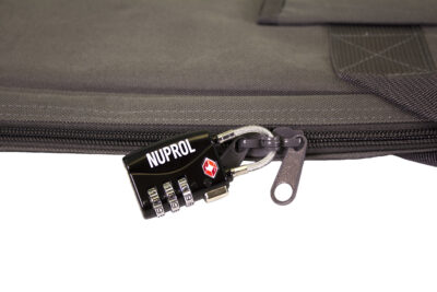 NUPROL Pistol Small Hard Case TSA Lock - Black - obrazek 3