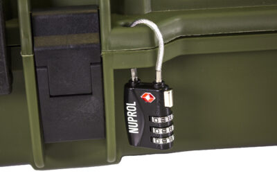 NUPROL Rifle / Pistol Hard Case TSA Lock (Large) - Black - obrazek 2