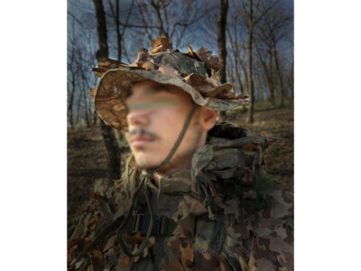 KMCS Boonie Hat with Next Gen 3D leafs - Woodland Floor - obrazek 2