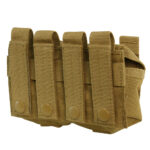 Condor Double Hand Grenades Molle Pouch - Black - obrazek 2