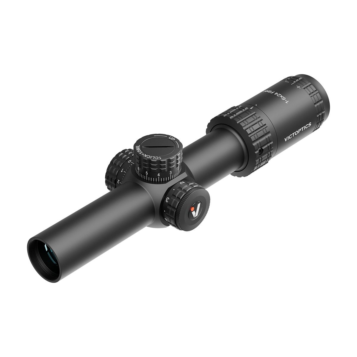 VictOptics S6 1-6x24i Fiber LPVO Scope - Black OD-A-OPSL33 asgbox.pl VictOptics S6 1-6x24i Fiber LPVO Scope - Black