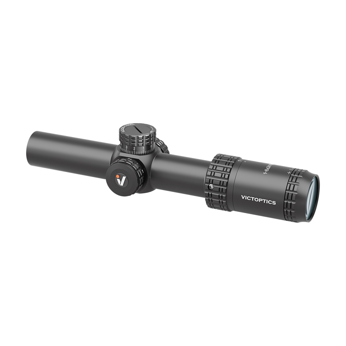 VictOptics S6 1-6x24i Fiber LPVO Scope - Black OD-A-OPSL33 asgbox.pl VictOptics S6 1-6x24i Fiber LPVO Scope - Black - obrazek 4