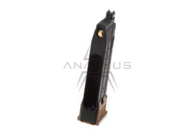 SIG AIR P320 M17 / M18 GBB CO2 Magazine, 21 BBs - Tan - obrazek 3