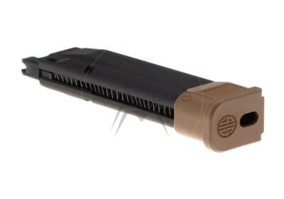 SIG AIR P320 M17 / M18 GBB CO2 Magazine, 21 BBs - Tan - obrazek 4