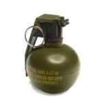 PYROSOFT 10x P-67M NATO Airsoft Hand Grenade (Chalk) - Green - obrazek 3