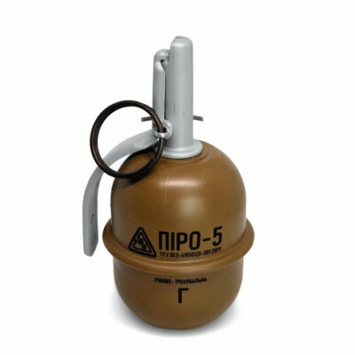 Alternative view of PYROSOFT 12x Pyro-5G Airsoft Hand Grenade (Peas) - Brown