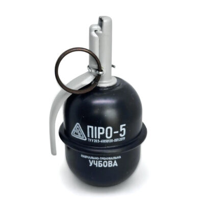 Alternative view of PYROSOFT 12x Pyro-5P Airsoft Hand Grenade (Powder) - Black