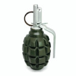 PYROSOFT 8x Pyro-F1M Airsoft Hand Grenade (Chalk) - Green - obrazek 5