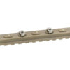 ARES Polymer RIS rail 11 Slot/129 mm for M-LOK (2 pieces) - Tan OD-A-AM-ML-R-006-DE asgbox.pl