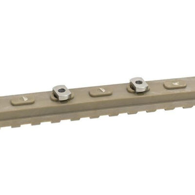 Alternative view of ARES Polymer RIS rail 11 Slot/129 mm for M-LOK (2 pieces) - Tan