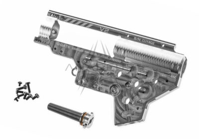 GATE CNC Aluminium Gearbox EON V2 ( 8 mm) - Silver - obrazek 2
