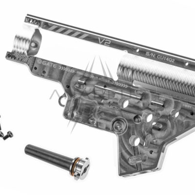 Alternative view of GATE CNC Aluminium Gearbox EON V2 ( 8 mm) - Silver