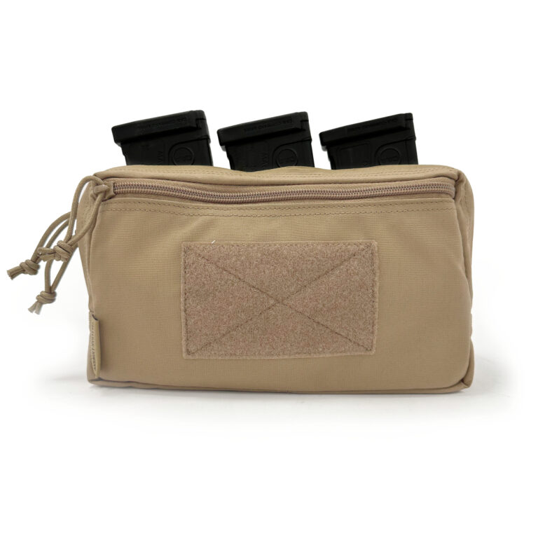 WAS Triple Snap MAG Molle Utility Pouch (AR15 / AK) - Coyote