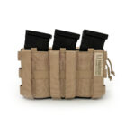 WAS Triple Snap MAG Molle Utility Pouch (AR15 / AK) - Coyote - obrazek 2