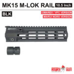 Handguard SUPER MODULAR 416 compatible with M-LOK, 10.5 inch (UMAREX/VFC) - Black - obrazek 4