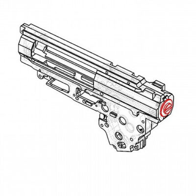 Centering screw for QSC spring guide