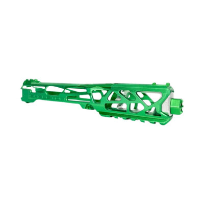 Alternative view of CTM FUKU-2 Skeleton CNC Upper Set for AAP-01 - Green / Silver