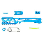 CTM FUKU-2 Skeleton CNC Upper Set for AAP-01 - Blue / Silver - obrazek 5