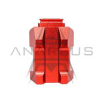 CTM AAP-01 / G-Series Magazine Extension Plate - Red - obrazek 3