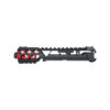 CTM FUKU-2 CNC Upper Set V2 for AAP-01, CUTOUT (Short) - Black / Red OD-A-CTM0044-BKRED asgbox.pl