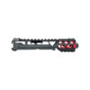 CTM FUKU-2 CNC Upper Set V2 for AAP-01, CUTOUT (Short) - Black / Red OD-A-CTM0044-BKRED asgbox.pl