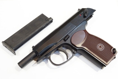 Alternative view of KSC Makarov MVK PM GBB Full Metal HW System 7, Version 2.0 - Black