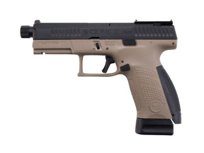 ASG CZ P-10C OR-OT CO2 Blowback, metal slide - Black/Tan