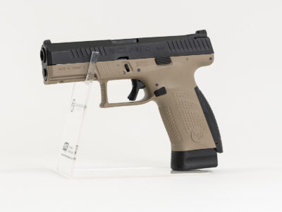 ASG CZ P-10C CO2 Blowback, metal slide - Black/Tan - obrazek 4