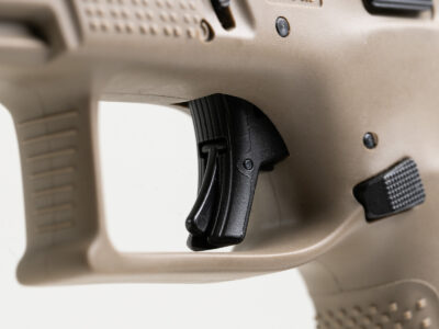 ASG CZ P-10C OR-OT CO2 Blowback, metal slide - Black/Tan - obrazek 5