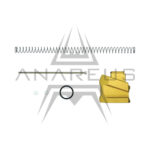 CTM AAP-01 / G-Series Magazine Extension Plate - Gold - obrazek 5