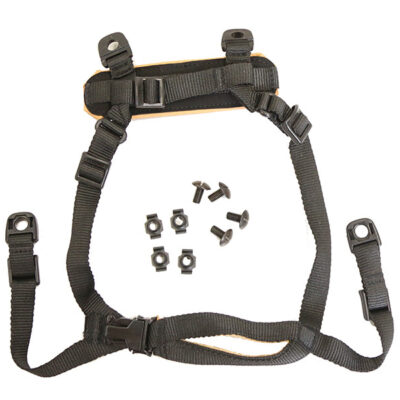 FMA Universal Helmet Suspension / Strap, H type - Black