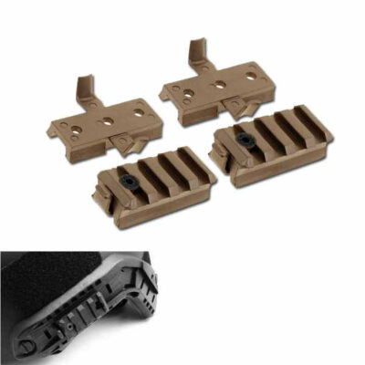 FMA RIS Rail and WING-LOC Adapter for OPS FAST / MICH Helmet - Tan