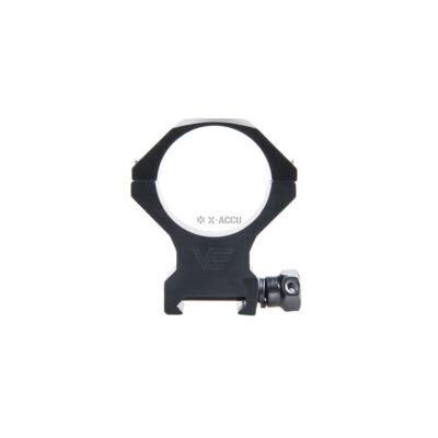 Alternative view of VO mounting rings X-ACCU for 34 mm riflescope, medium - Black