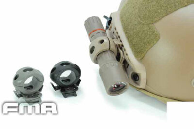 FMA 25mm Flashlight Single Clamp ARC Mount - Tan - obrazek 2