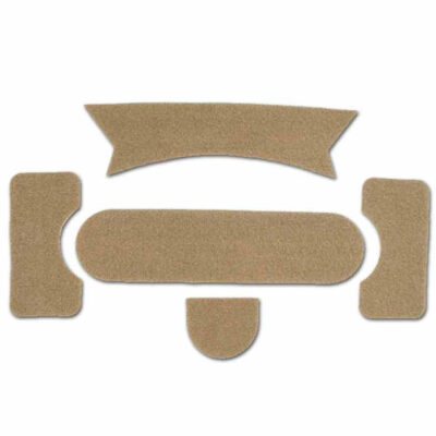 FMA Adhesive VELCRO Panels on Helmet, type Ballistic - Tan