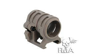 FMA 20mm Flashlight QD RIS Mount - Tan