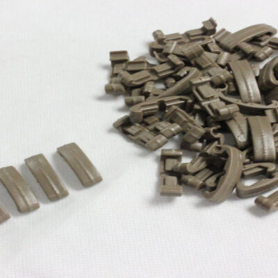 FMA LaRue RIS Rail IndexClips Replica, 60 Pieces - Tan