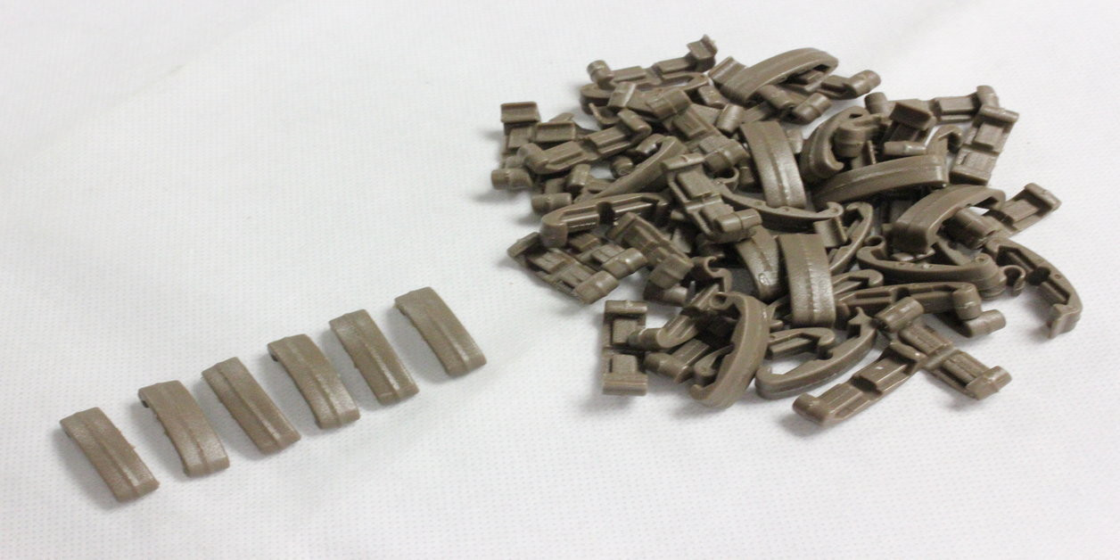 FMA LaRue RIS Rail IndexClips Replica, 60 Pieces - Tan OD-A-TB121 asgbox.pl FMA LaRue RIS Rail IndexClips Replica, 60 Pieces - Tan