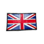 3D PVC GREAT BRITAIN FLAG Patch - Colorful