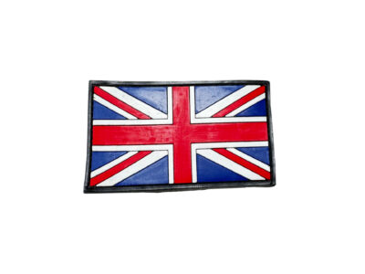 3D PVC GREAT BRITAIN FLAG Patch - Colorful