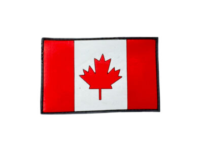 3D PVC CANADIAN FLAG Patch - Colorful