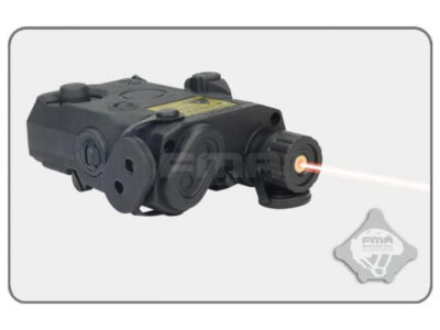 FMA PEQ 15 LA-5 Dummy Battery Box with Red Laser - Black - obrazek 2