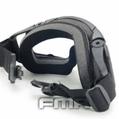 FMA SI Tactical Ballistic Goggle (2 Visors), Helmet Mount - Black
