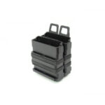 FMA Polymer MOLLE FastMag Pouch for AK / 7.62 Magazines, 2 pcs - Black