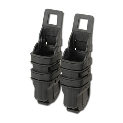 FMA Polymer MOLLE FastMag Pouch for Pistol Magazines, 2 pcs - Black