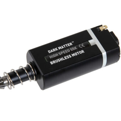 Alternative view of SA Brushless Motor Dark Matter(TM), 55000 rpm, SLIM type - Long shaft