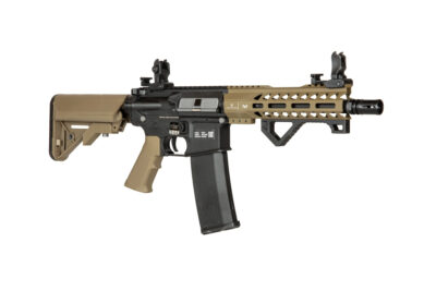 SA M4 CQB M-LOK HAL ETU(TM) (SA-C17 CORE(TM)) - Black/Tan - obrazek 3